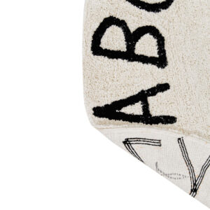 שטיח עגול רחיץ ABC