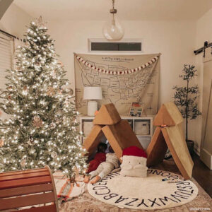 שטיח עגול רחיץ ABC