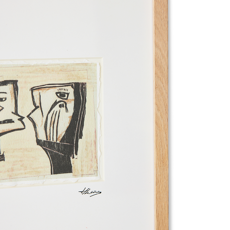 איור ממוסגר MARTY AND KOSSO