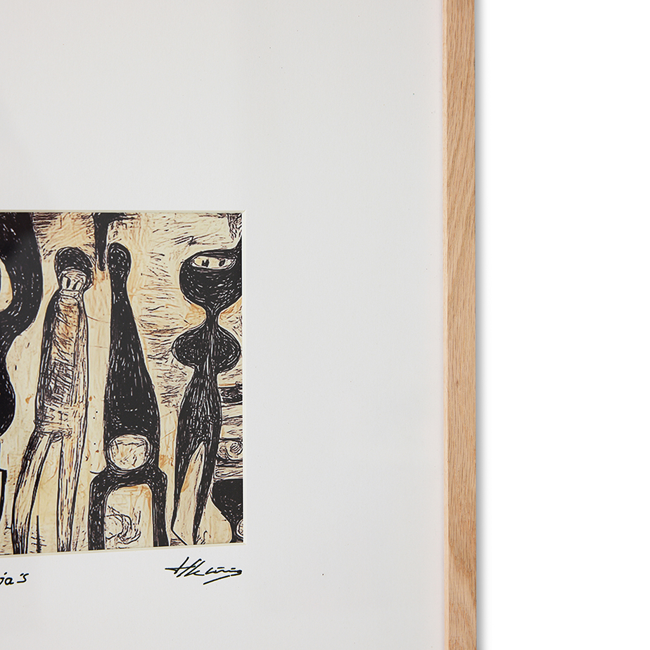 איור ממוסגר FUNKY NINJA'S