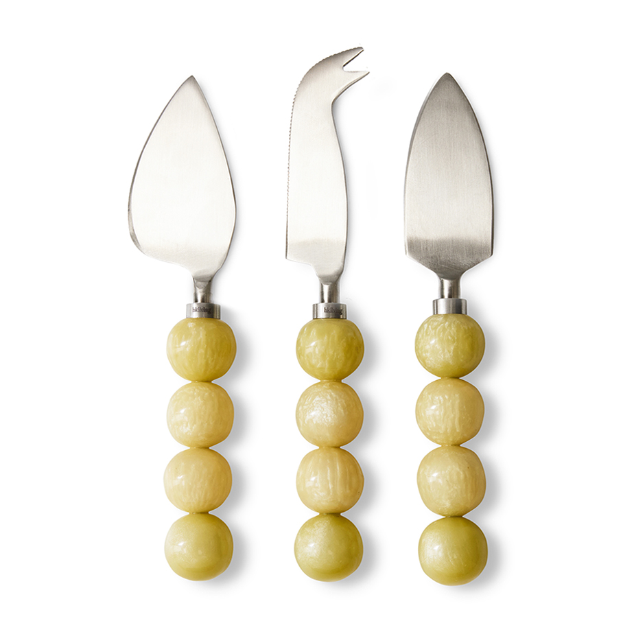 סט 3 סכיני גבינה LEMON