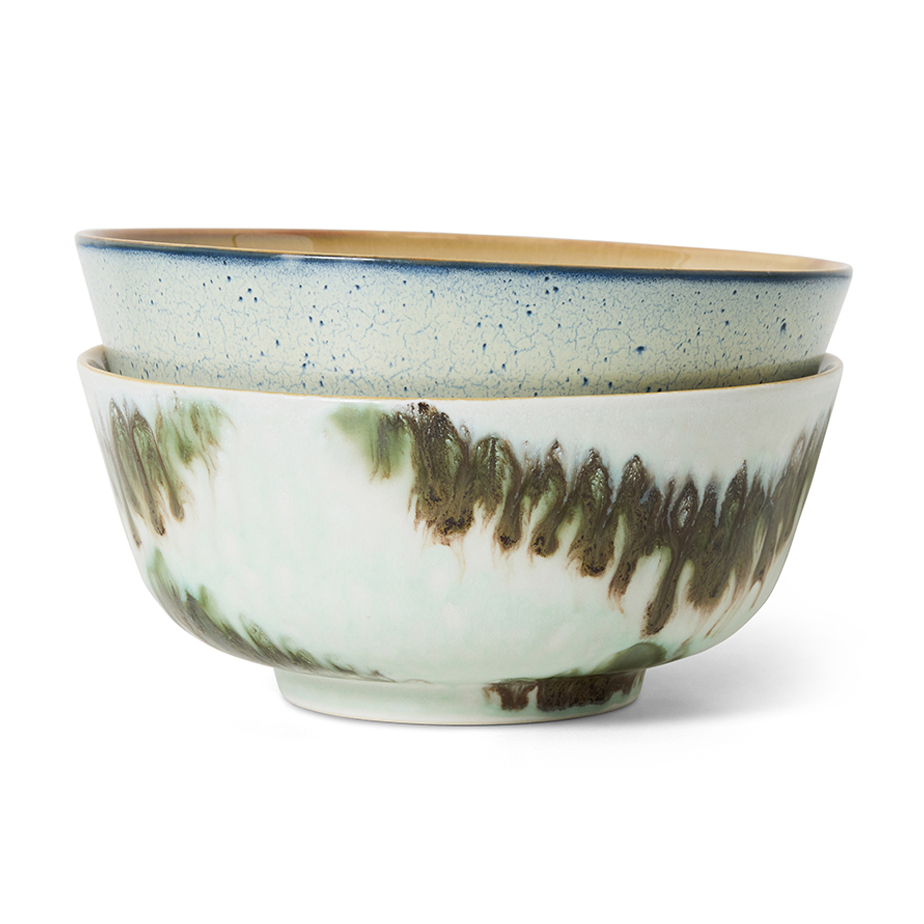 זוג קערות ראמן 70S CERAMICS