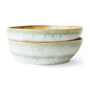 זוג קערות פסטה 70S CERAMICS