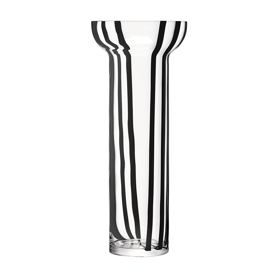 אגרטל שחור STRIPE