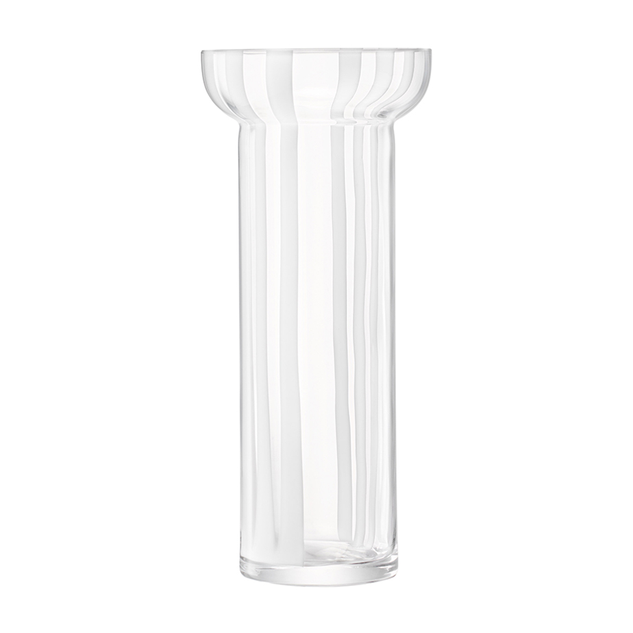 אגרטל לבן STRIPE