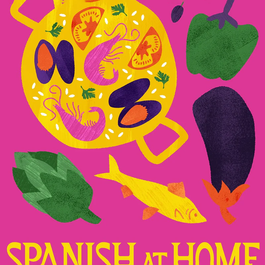 SPANISH AT HOME ספר