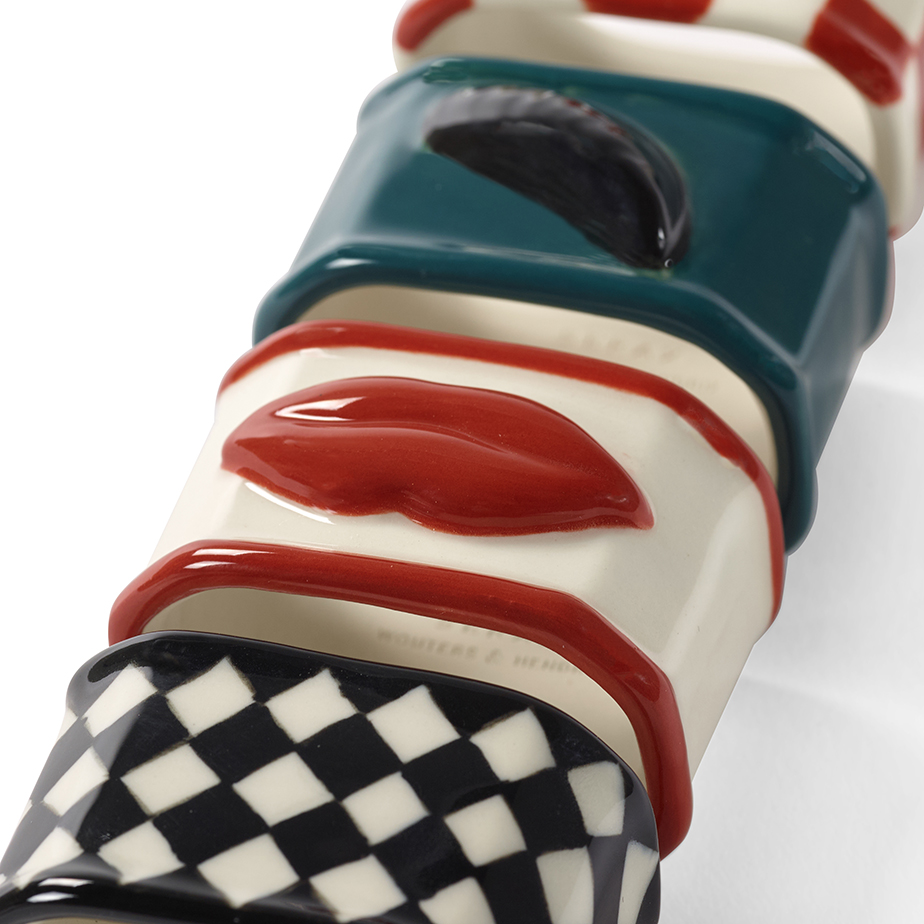 סט 4 חבקי מפיות MOULEVERSANTS