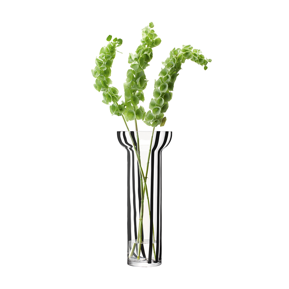 אגרטל שחור STRIPE