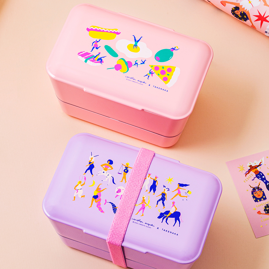 קופסת אוכל כפולה BENTO