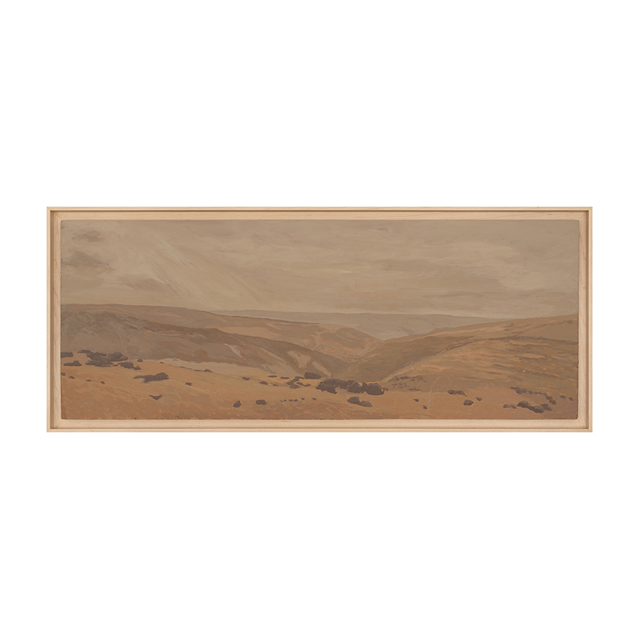 קצוות עולם (בית) - ציור מספר 22 (ממוסגר)