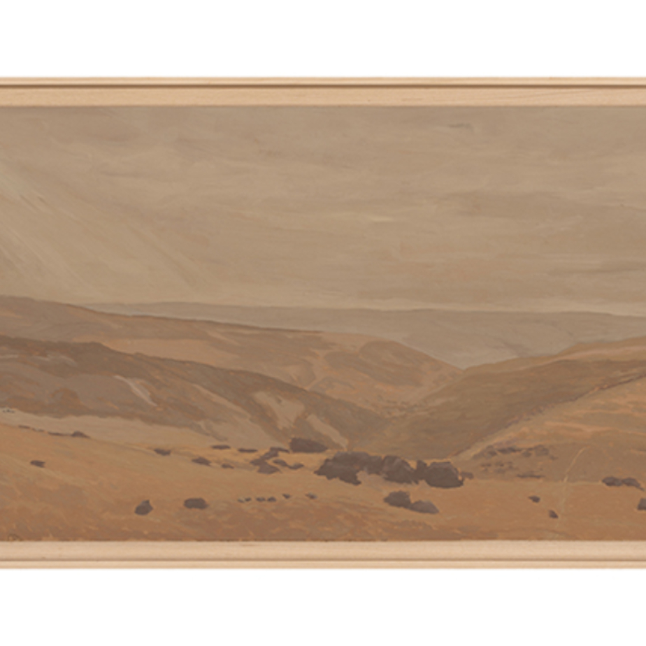 קצוות עולם (בית) - ציור מספר 22 (ממוסגר)