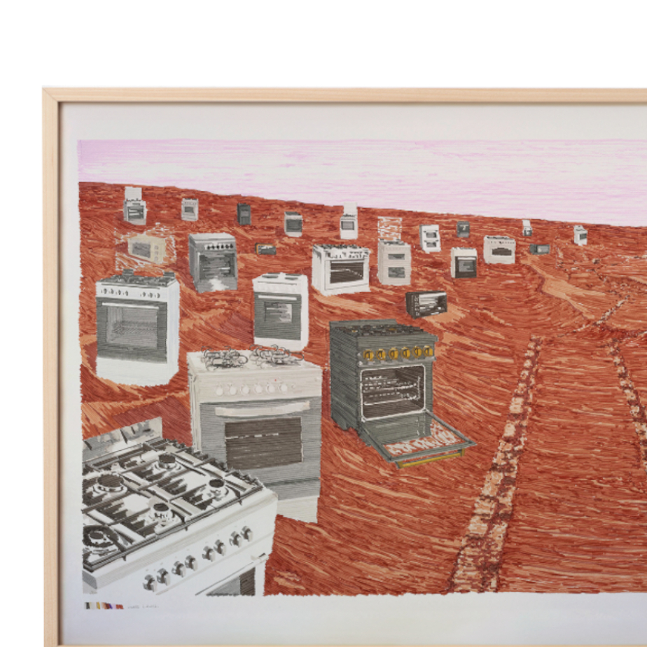 רזידנס במאדים (מיצב תנורים 2)