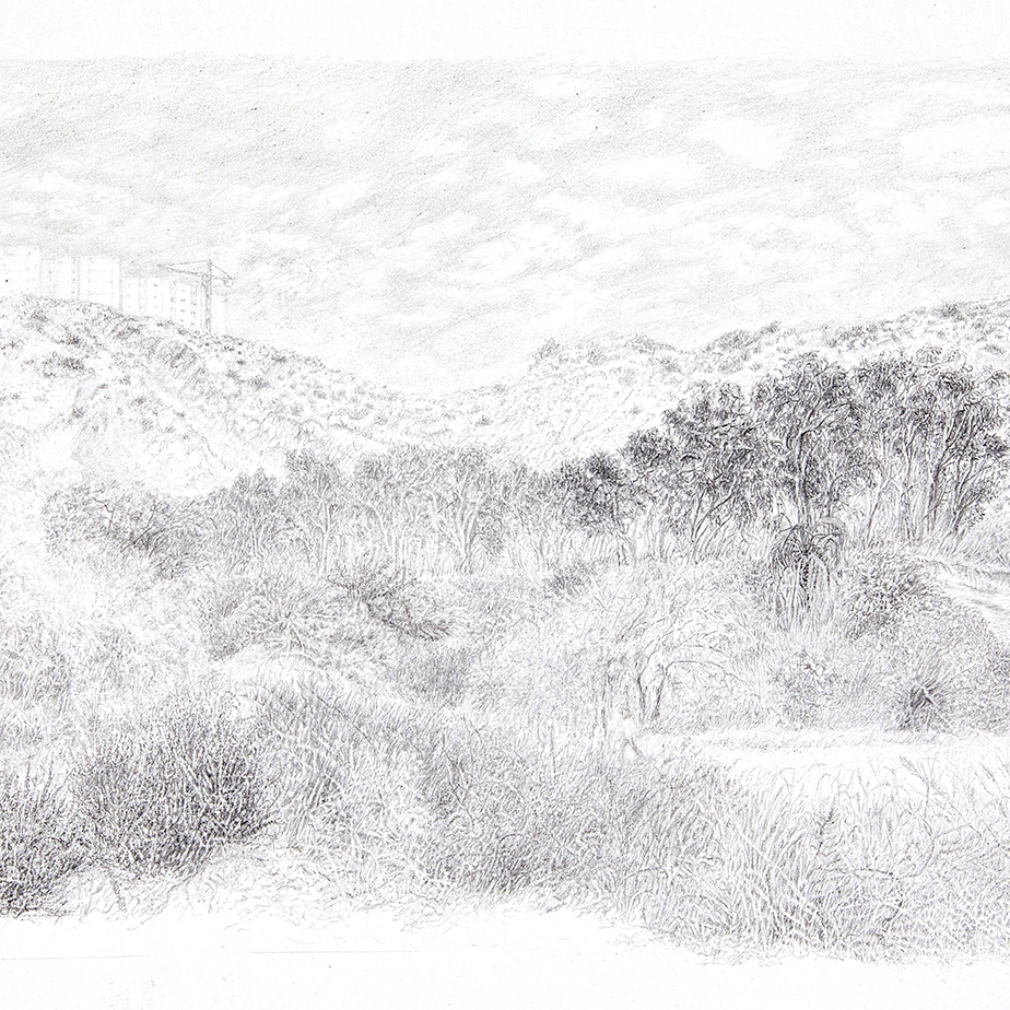 תוכנית ל', נוף דמיוני מכיוון הים, 2024