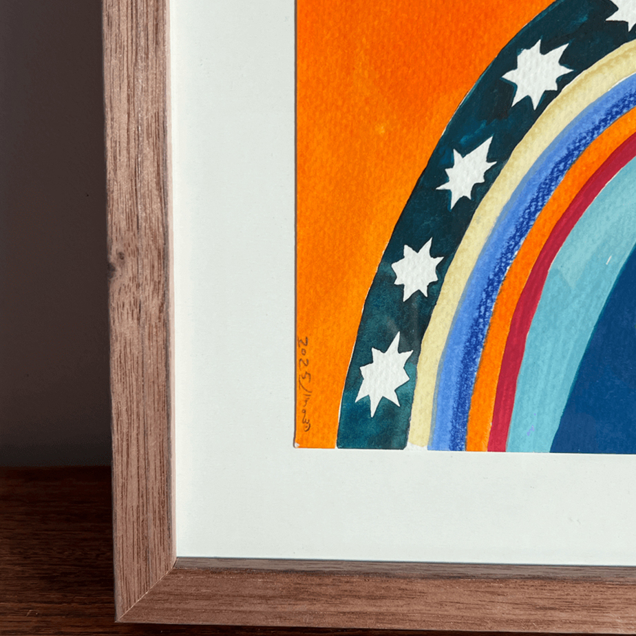 שתי שמשות על כתום