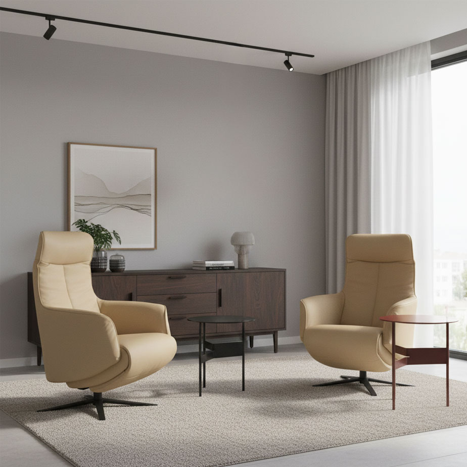 כורסה חשמלית מתכווננת RELAX TWICE