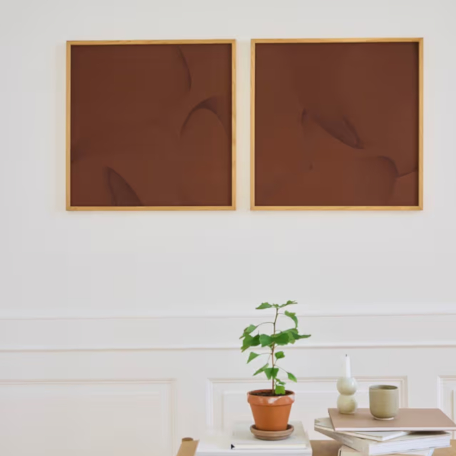 פוסטר OVATA LINEWORK DARK 01