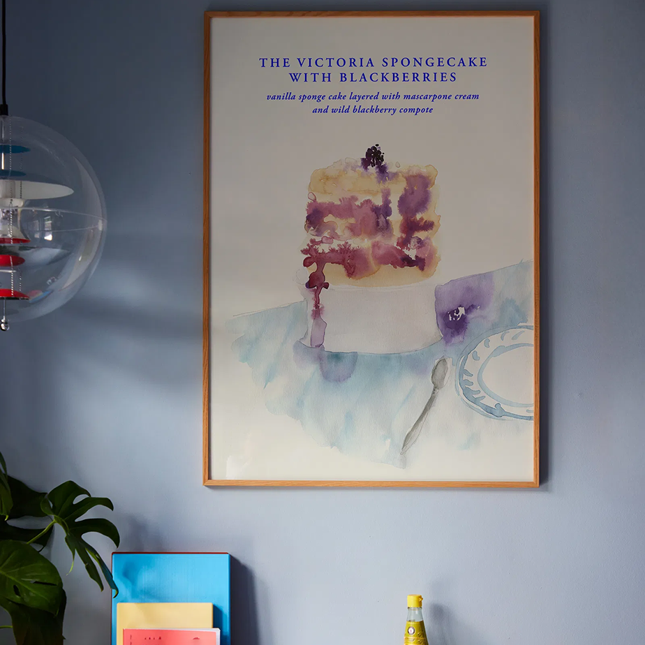 פוסטר THE VICTORIA SPONGECAKE