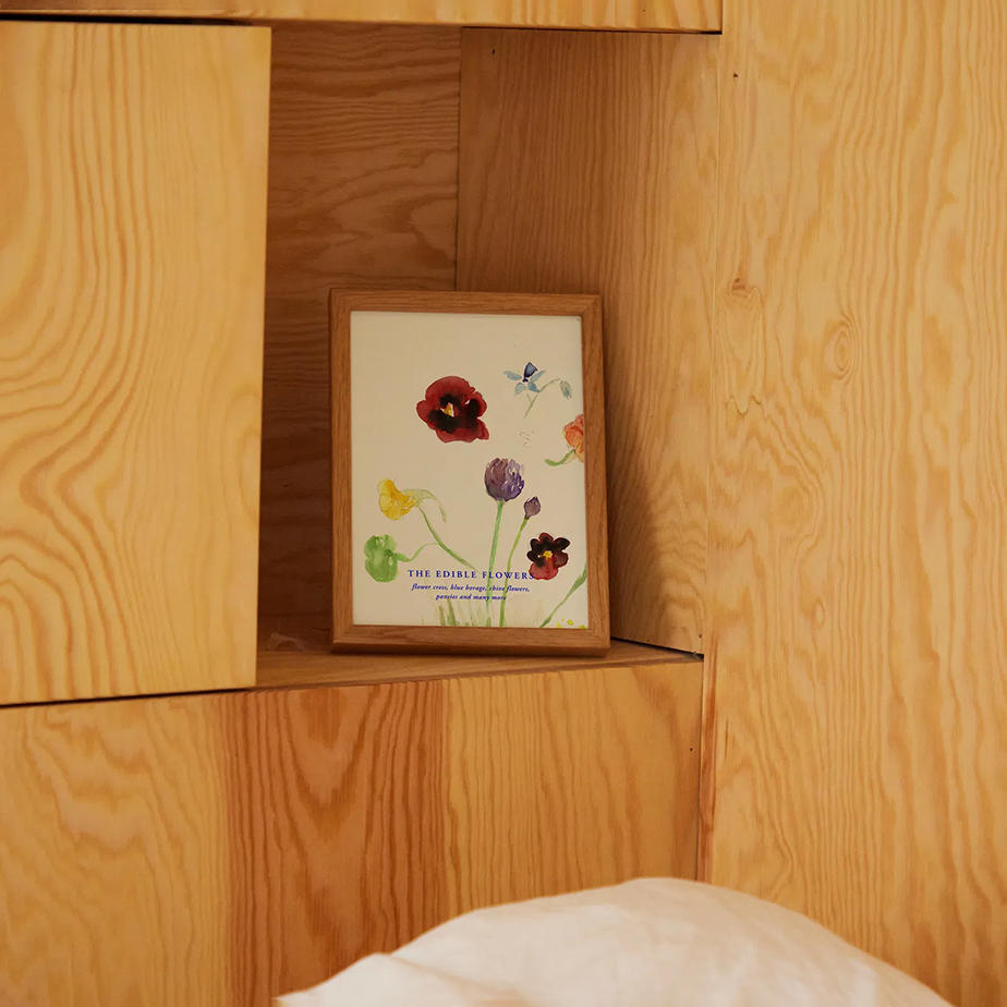 פוסטר THE EDIBLE FLOWERS