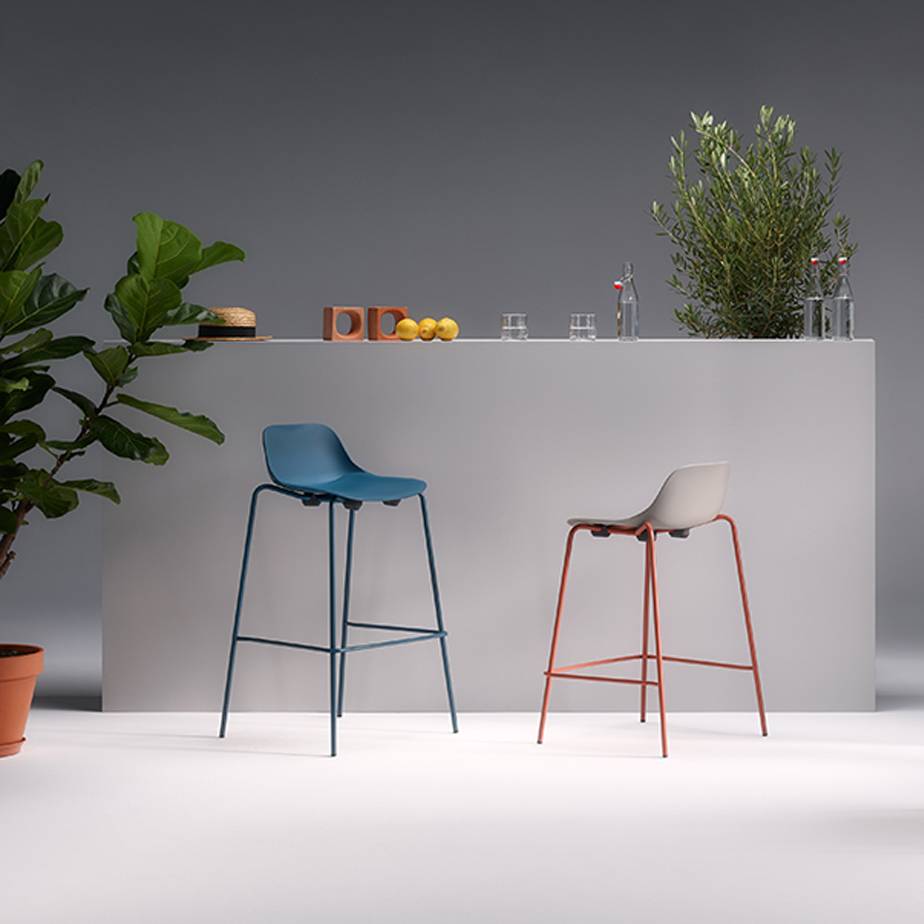 כסא בר גב נמוך ABRIL