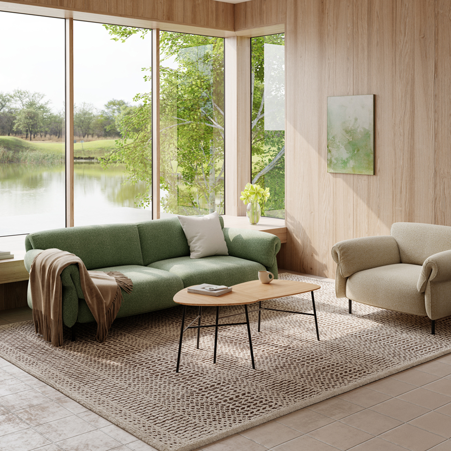 ספה 3 מושבים SUMO