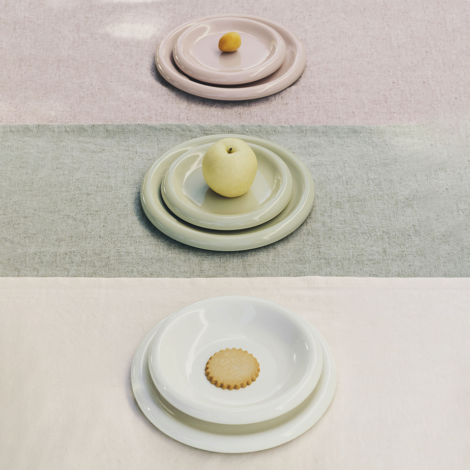 זוג צלחות BARRO