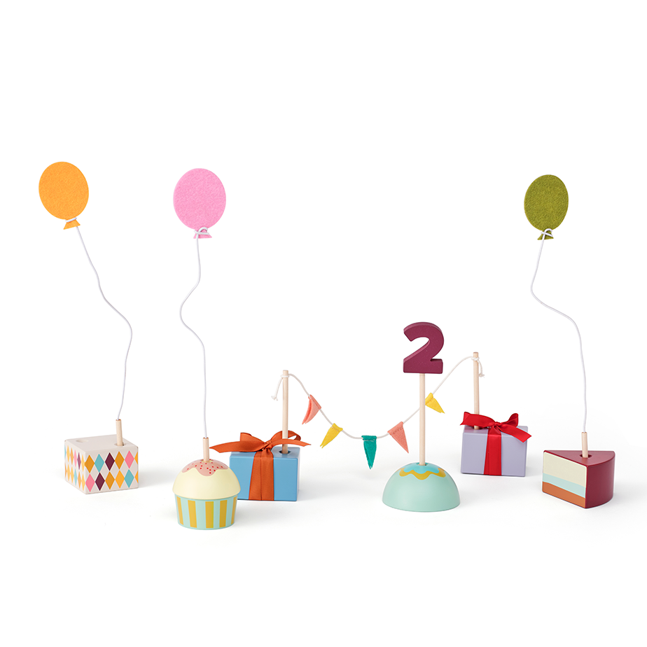 קישוטי שולחן BIRTHDAY