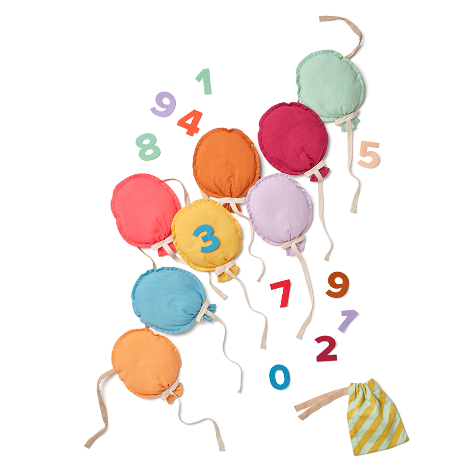 שרשרת בד BIRTHDAY BALLOON