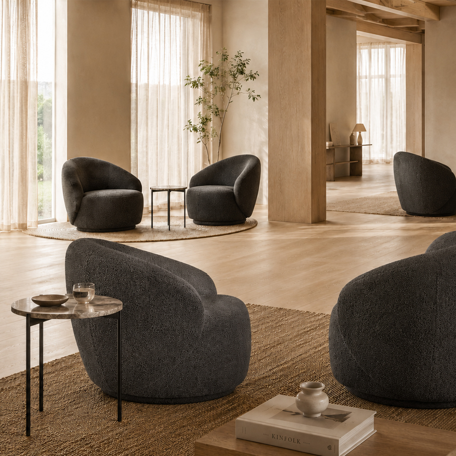 כורסה מסתובבת BARBARA LOUNGE