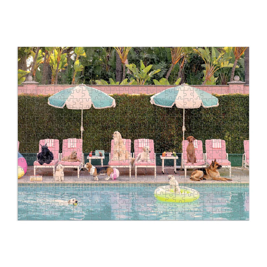 פאזל דו צדדי GRAY MALIN DOGS AT THE BEVERLY HILLS HOTEL
