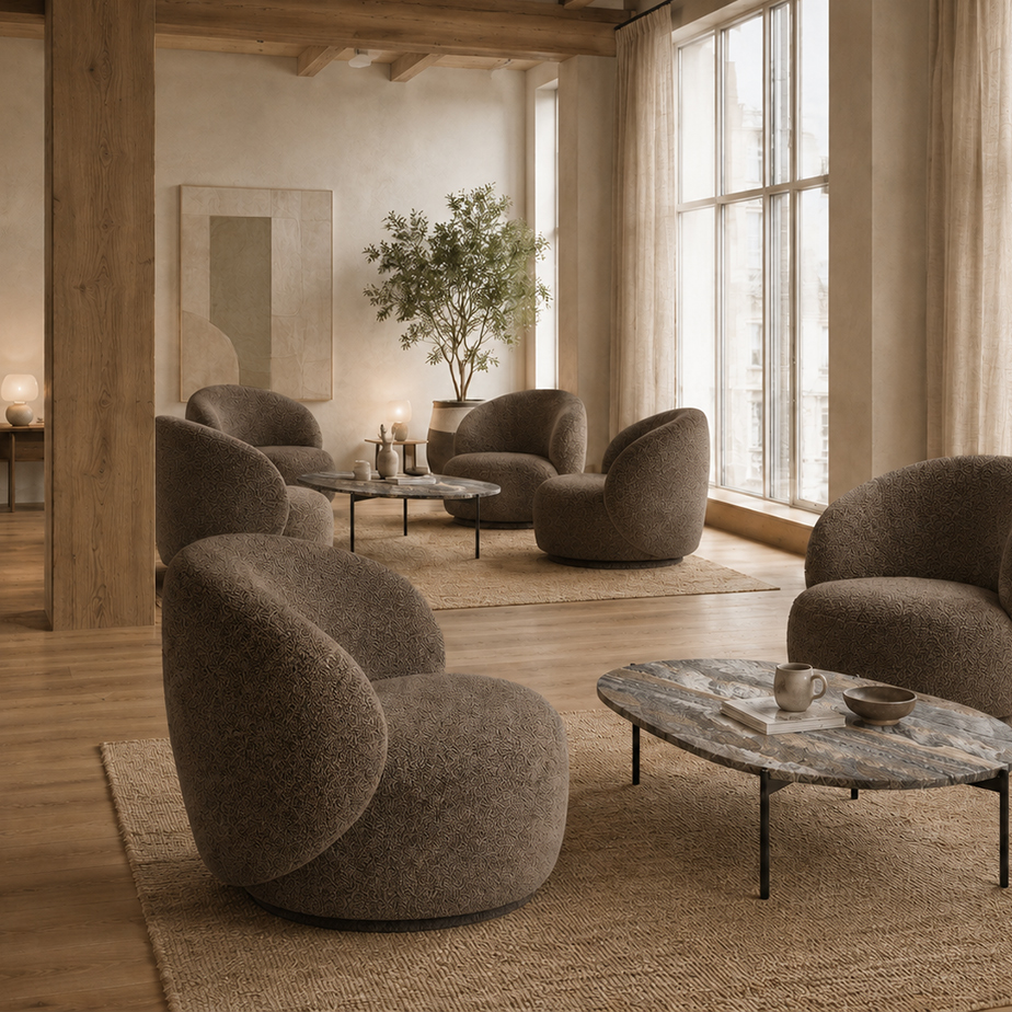 כורסה מסתובבת BARBARA LOUNGE