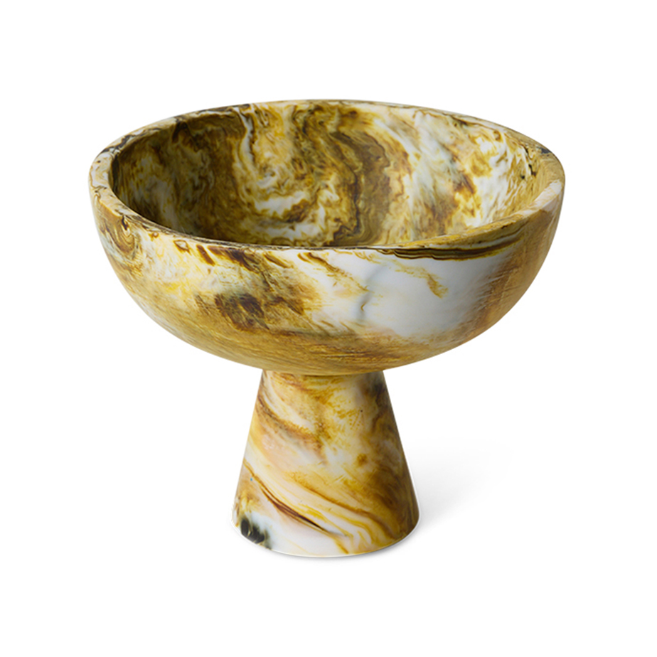 קערה על רגל MARBLED