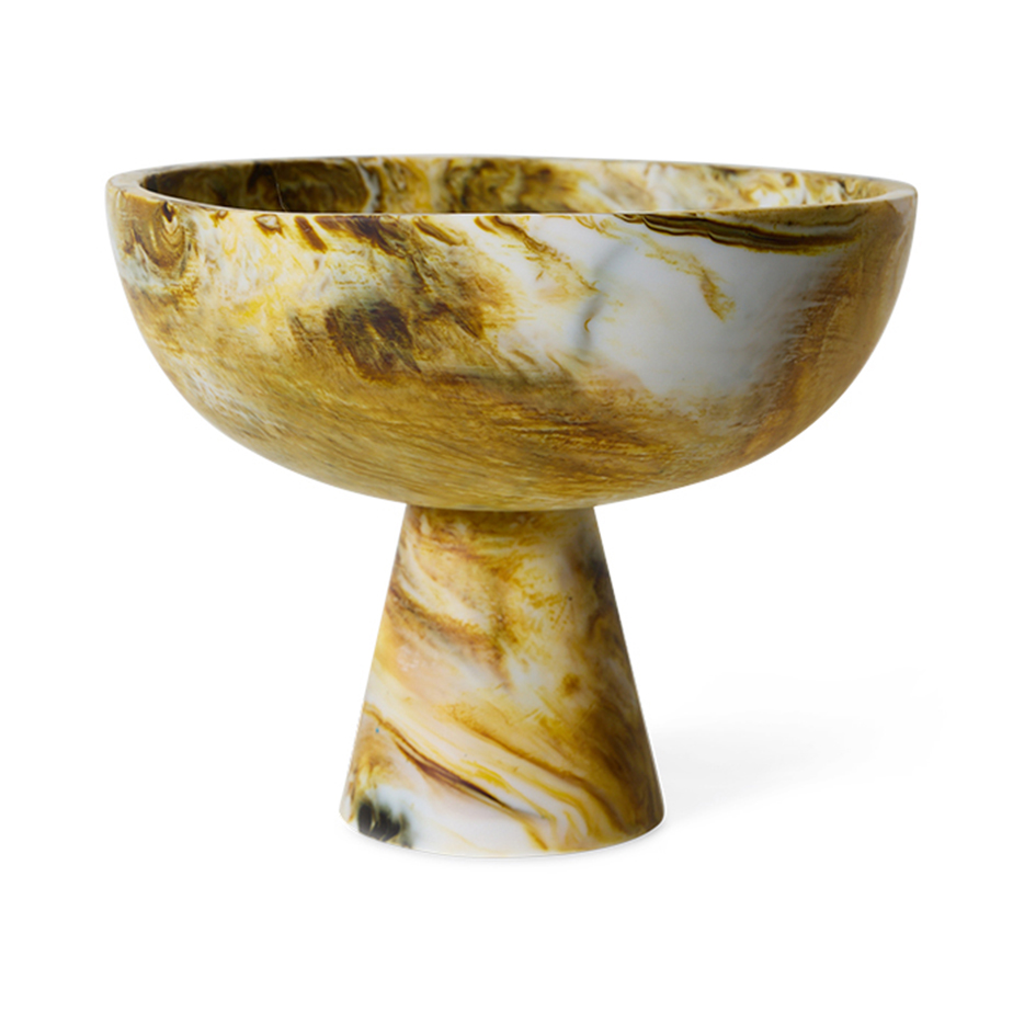 קערה על רגל MARBLED