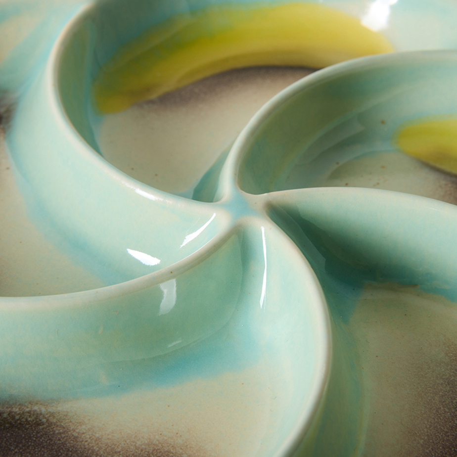 צלחת מחולקת 70S CERAMICS