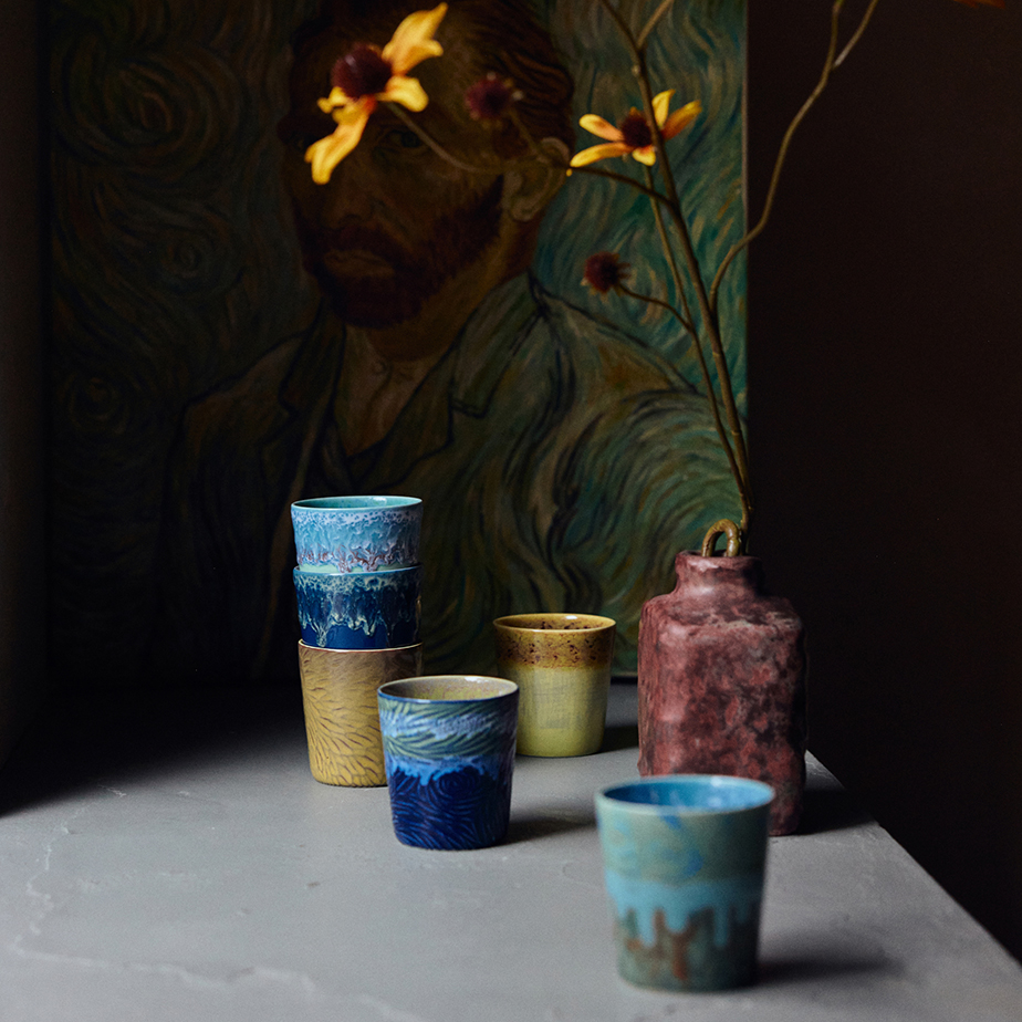 זוג ספלים VAN GOGH STARRY NIGHT