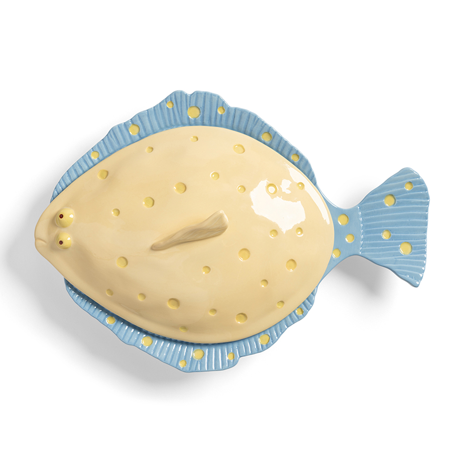 צלחת הגשה עם מכסה PLAICE
