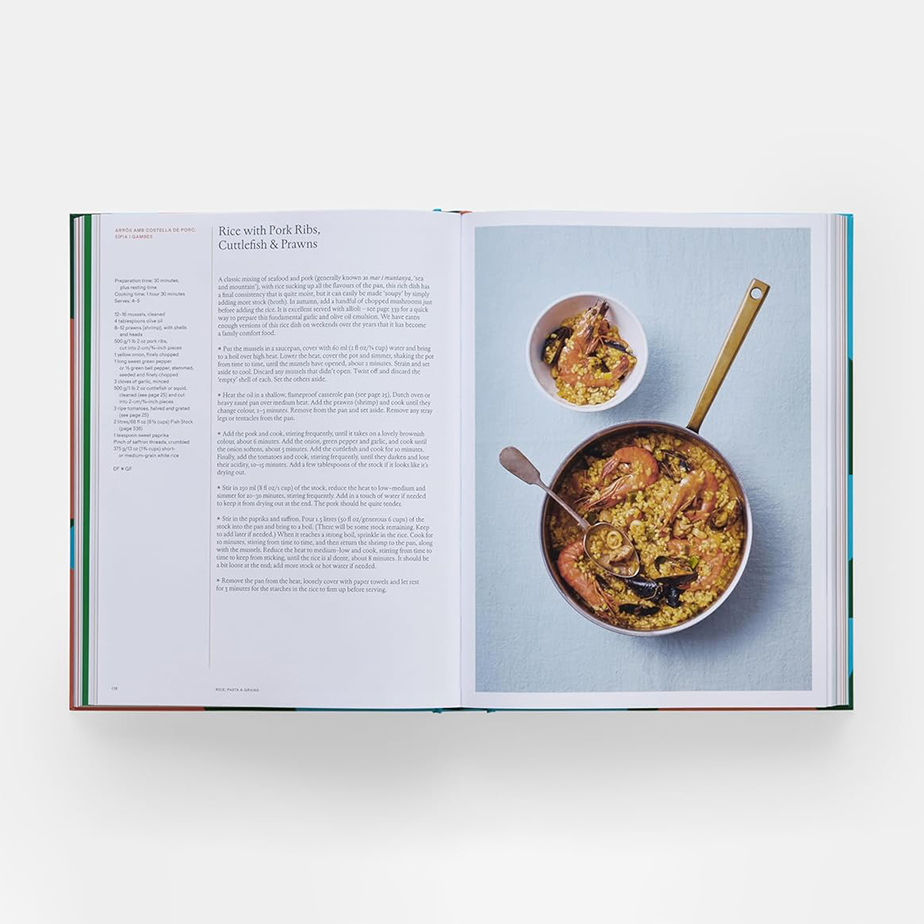 ספר THE SPANISH MEDITERRANEAN ISLANDS COOKBOOK