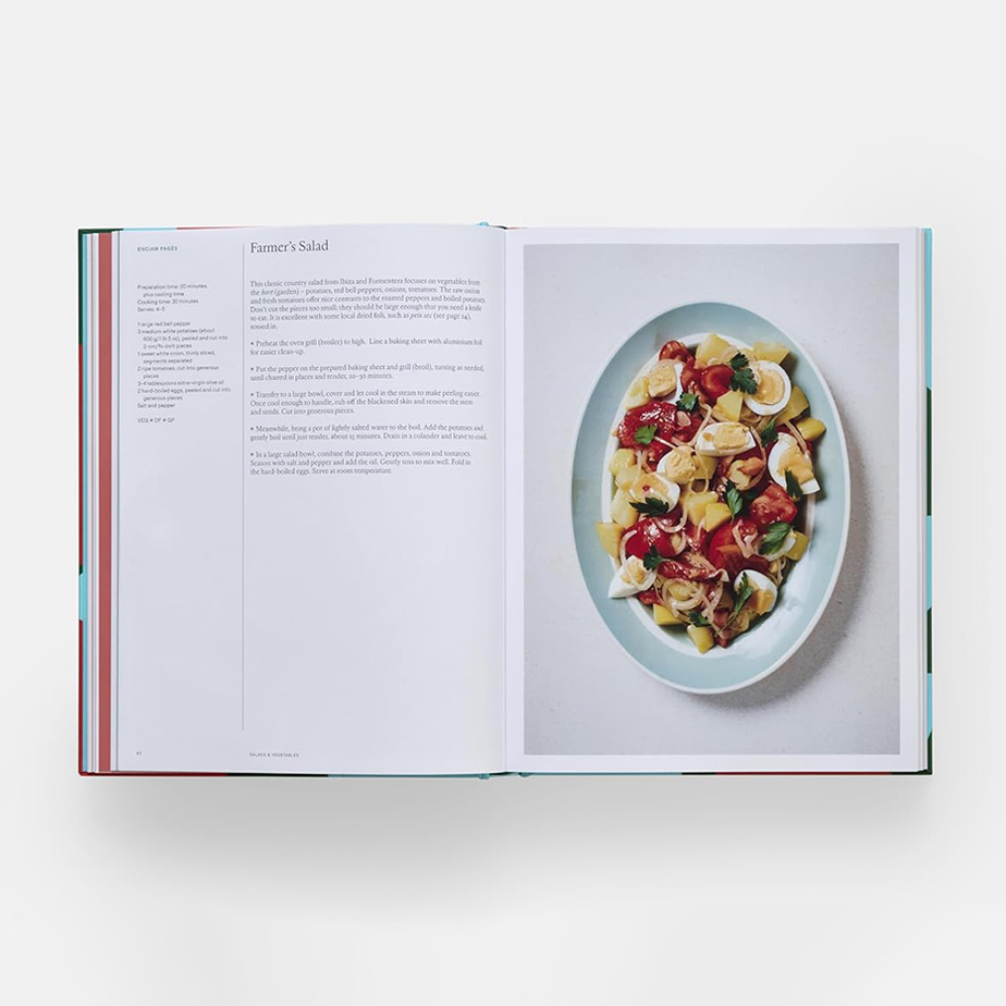 ספר THE SPANISH MEDITERRANEAN ISLANDS COOKBOOK