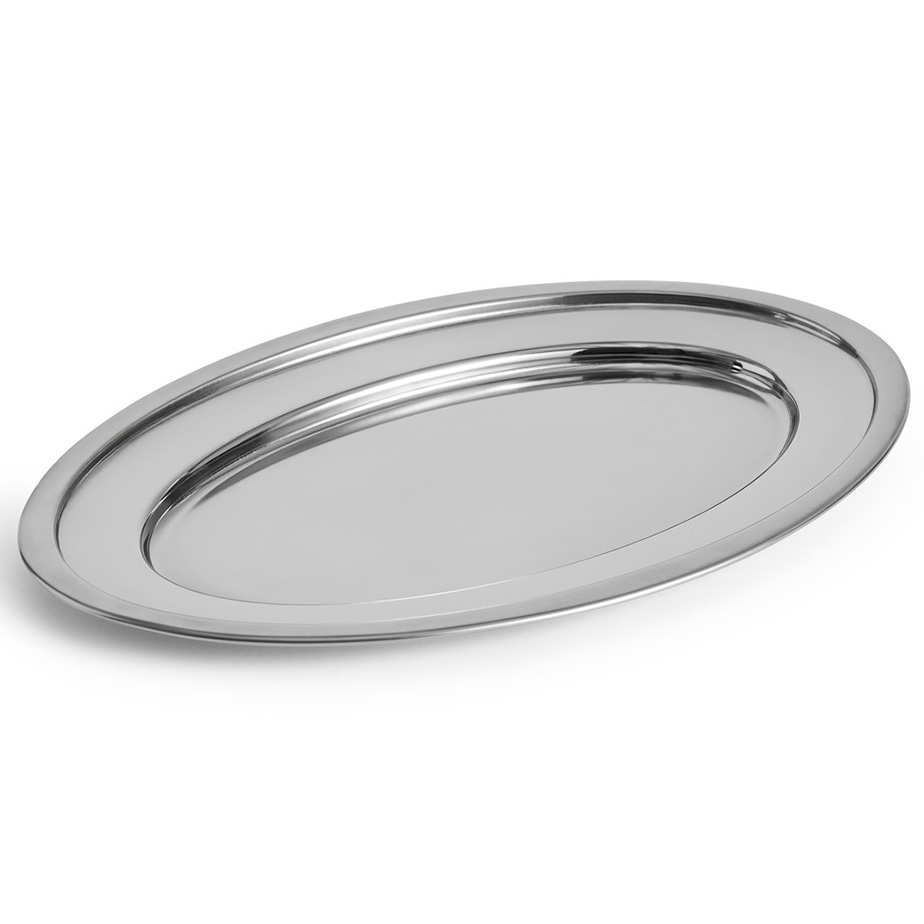 צלחת אובלית ESSENTIAL STEEL L