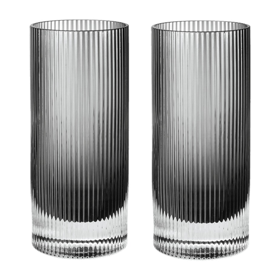 זוג כוסות HIGHBALL RIPPLE